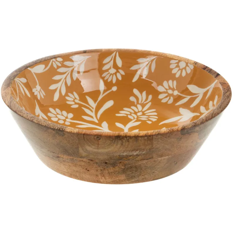 Saladier en bois de manguier 25 cm Capucine