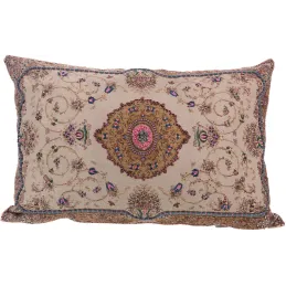 Coussin en coton Margareth 40 x 60 cm