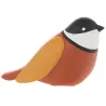 Oiseaux colorés à poser en polyrésine (Lot de 3)