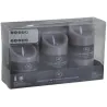 Coffret 3 bougies à LED parfumées avec télécommande