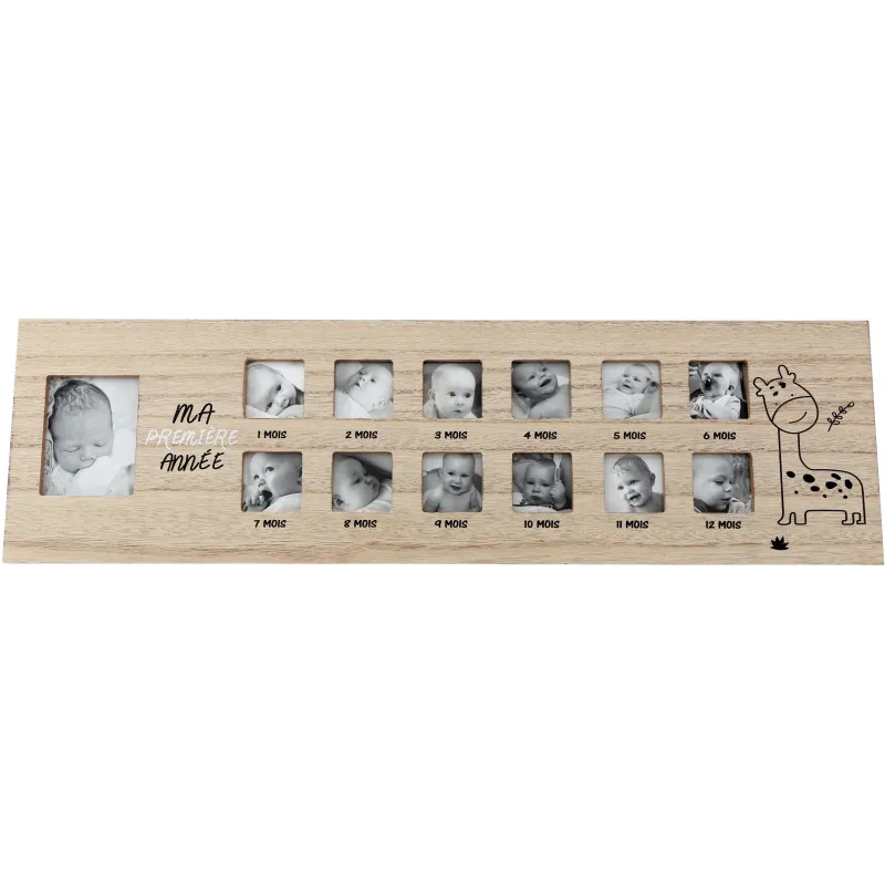 Cadre photo enfant Ma première année