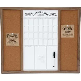 Tableau Semainier General Store 50 x 60 cm