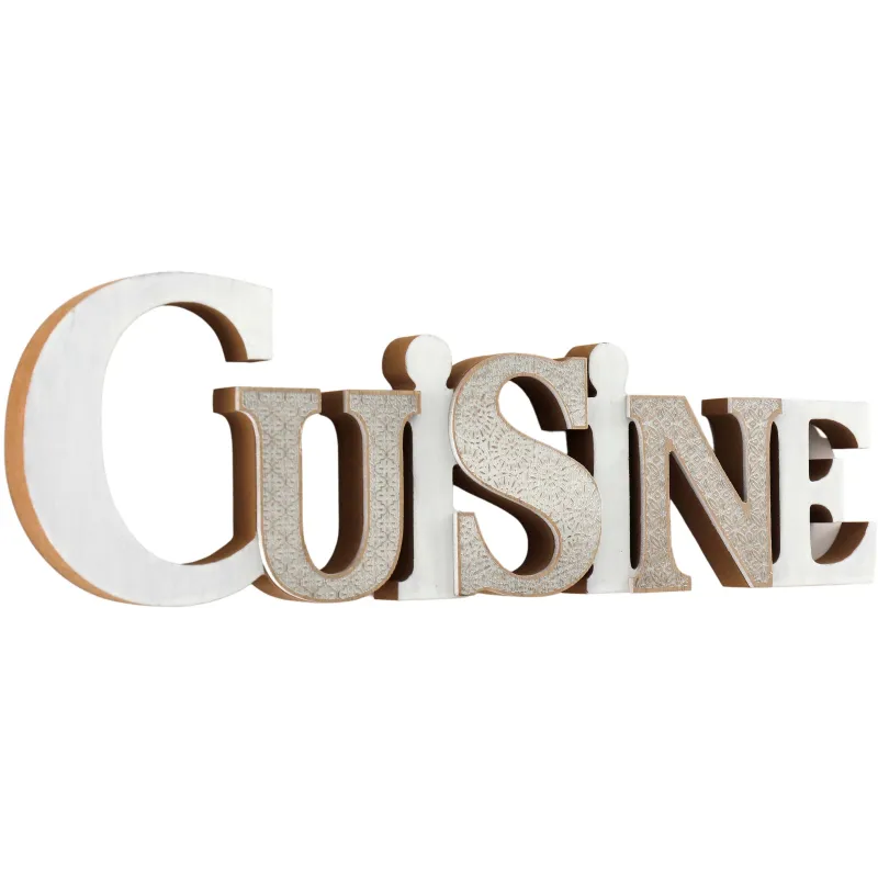 Decoration murale "CUISINE" 42 cm