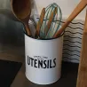 Porte-ustensiles en fer blanc General store