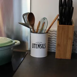 Porte-ustensiles en fer blanc General store