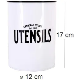 Porte-ustensiles en fer blanc General store