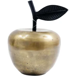 Pomme à poser dorée