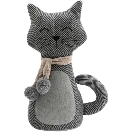 Bloc porte en tissu Chat
