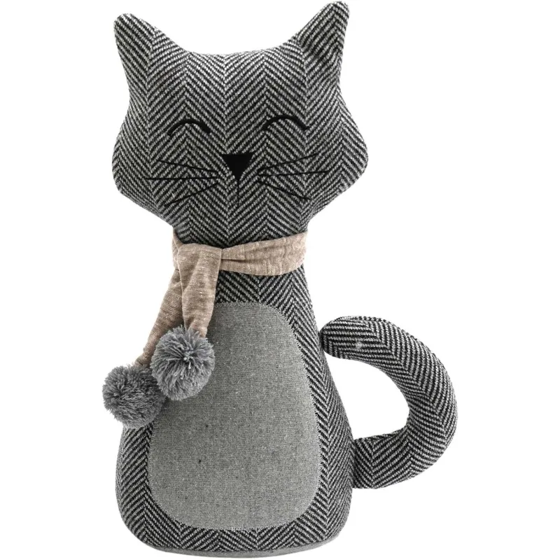 Bloc porte en tissu Chat