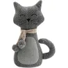 Bloc porte en tissu Chat