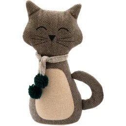 Bloc porte en tissu Chat
