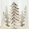 Photophore Sapin en verre et aluminium