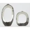 Vases cercle en aluminium (Lot de 2)