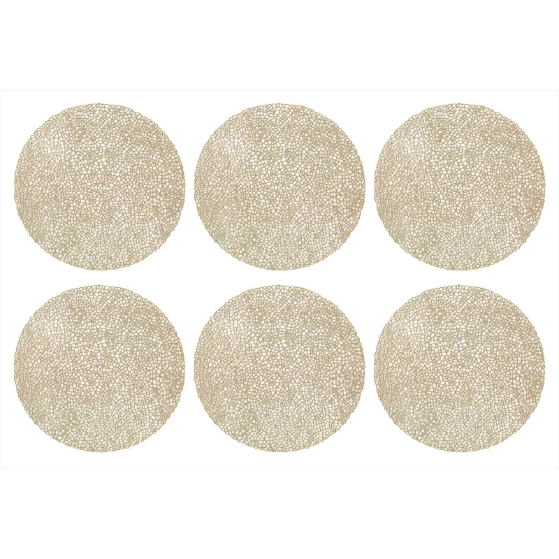 Sets de table en vinyle Fête (lot de 6)