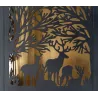 Lanterne en métal Maison Cerf