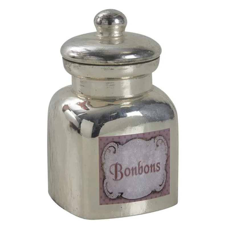 Bonbonnière en verre antique 