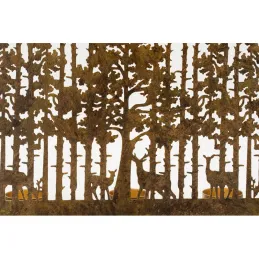 Photophores en métal Cerf rectangulaires