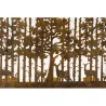 Photophores en métal Cerf rectangulaires