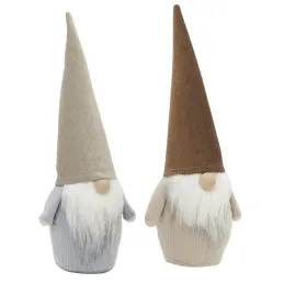 Gnomes en tissu 2 coloris assortis