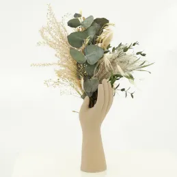 Vase en céramique terracotta