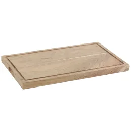 Planche à découper rectangulaire en acacia 50 x 30 x 3 cm