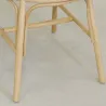 Fauteuil en rotin et cannage Design