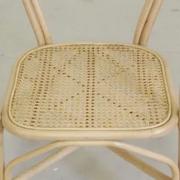 Fauteuil en rotin et cannage Design