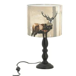 Abat-jour en coton Cerf