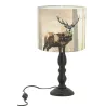 Abat-jour en coton Cerf
