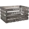 Caisse en bois Côté jardin