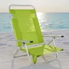 Fauteuil de plage en aluminium Maribel