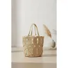 Sac en jute ajouré doublé coton