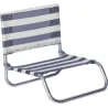 Siege plage en aluminium Basic