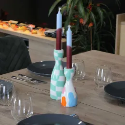 Bougeoir en céramique  Nino