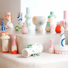 Bougeoir en céramique  Nino