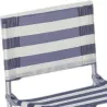 Siege plage en aluminium Basic