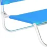 Siege plage en aluminium Basic