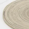 Dessous de plat en bambou naturel et noir