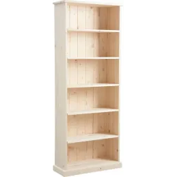 Bibliothèque en épicéa brut