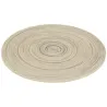 Sets de table en bambou naturel et noir (lot de 6)