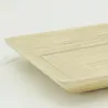 Corbeille rectangulaire en bambou naturelle