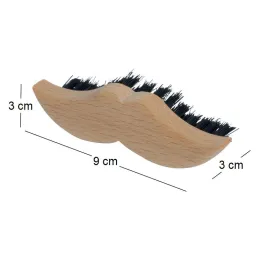 Brosse à moustache et barbe