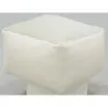 Pouf carré en bouclette