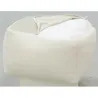 Pouf carré en bouclette