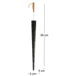 Brosse en poil de chèvre pour accès difficile