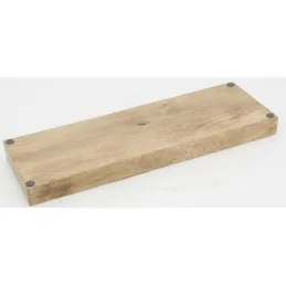 Plateau en manguier sculpté