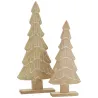 Grands sapins en manguier blanchi (lot de 2)