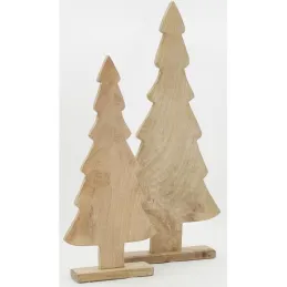 Grands sapins en manguier blanchi (lot de 2)