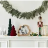 Décor sapin et cerf en manguier