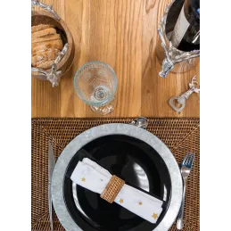Porte-bouteille rafraichisseur en aluminium Cerf